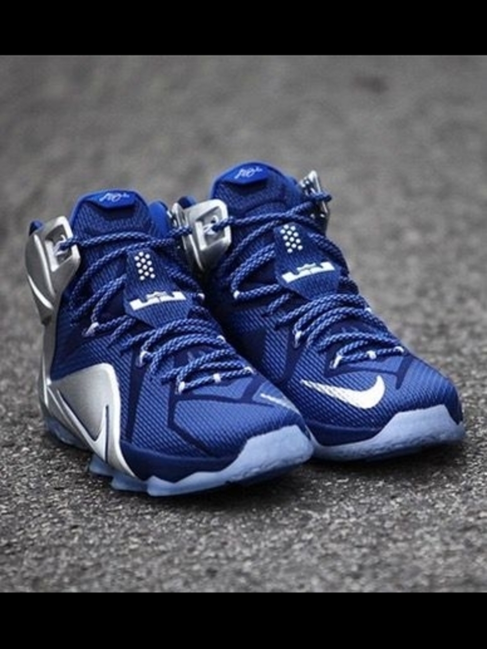 Men's Nike Lebron 12 Soldier Blue in Color,like new condition,only worn twice..